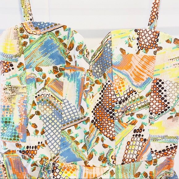 H&M Limited Edition Print Mini Dress (Size 6) - Picture 4 of 7